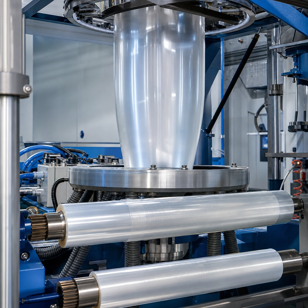 Automated film extrusion equipment